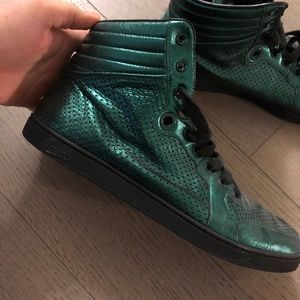 GUCCI CODA SPECIAL EDITION GREEN HIGHTOP
